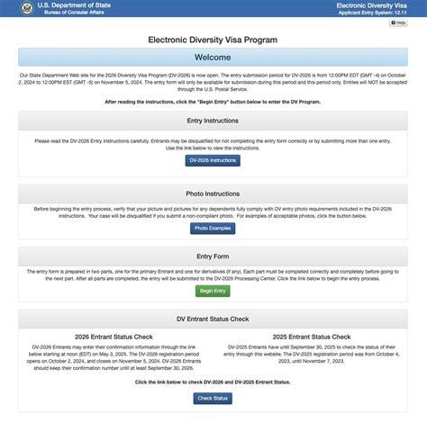 dv lottery 2024 official website|dvprogram state gov 2024.